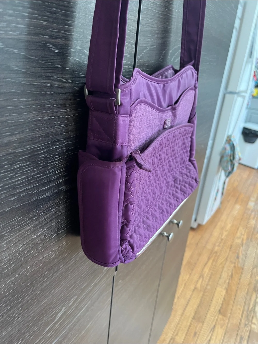 SOLD‼️New Lug Concord Purple Wings Bag - Picture 4 of 13